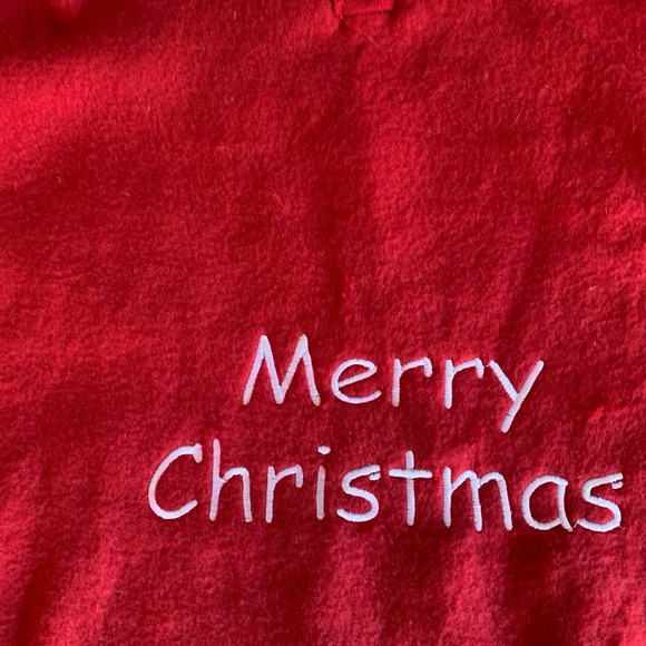 Merry Christmas Dog Jacket Medium - Picture 4 of 9